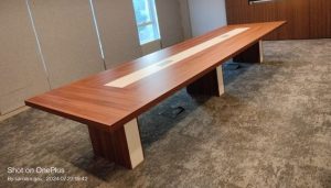 Conference Table with Tribal Patterns