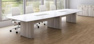 Conference Table with Tribal Patterns