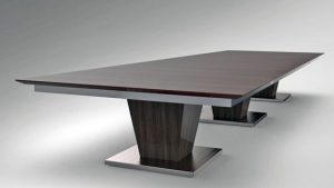 Conference Table with Tribal Patterns