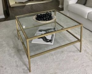 Contemporary Glass Coffee Table