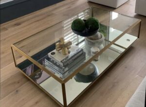 Contemporary Glass Coffee Table