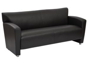 Contemporary Leather Reception Chairs