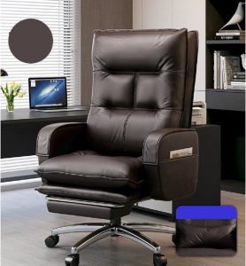 Leather Executive Reclining Office Chair