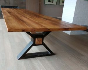 Live Edge Wooden Conference Table