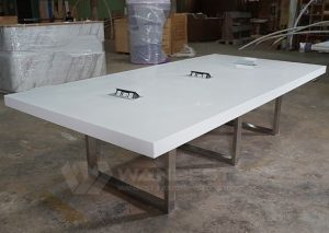 Marble-Top Conference Table 1