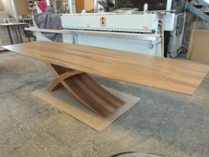Reclaimed Wood Oval Conference Table