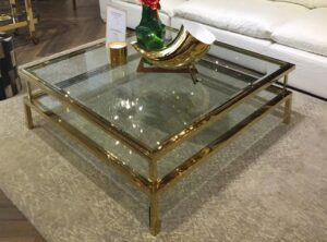 Rectangular Glass Coffee Table