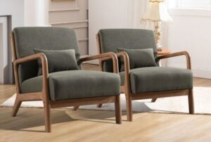 Scandinavian-Inspired Accent Chair