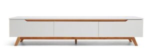 Scandinavian-Inspired TV Stand with Drawers