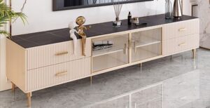 Sleek and Slim TV Console