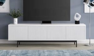 Sleek and Slim TV Console