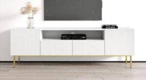 Sleek and Slim TV Console