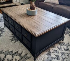  Two-Tone Coffee Table