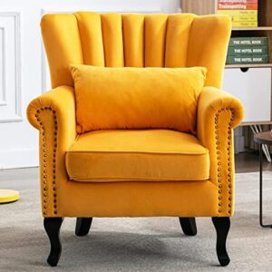 Vintage-Inspired Wingback Chair