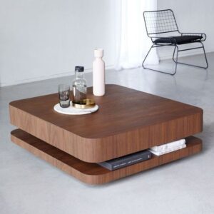 Walnut Veneer Coffee Table