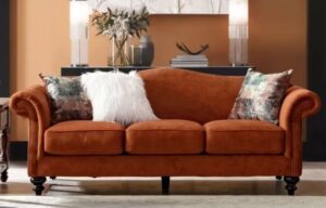 Camelback Sectional Sofa for Versatile Seating
