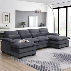Chaise Lounge U-Shaped Sofa