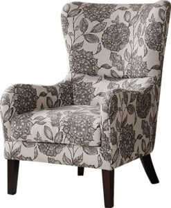 Floral Print Accent Arm Chair