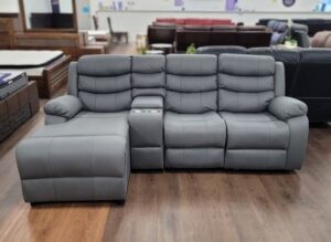 L-Shaped Recliner U- Shaped Chesterfield Sofa
