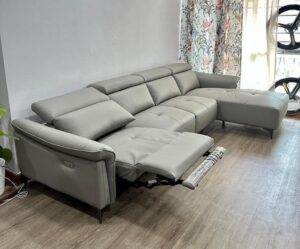 L-Shaped Recliner U- Shaped Chesterfield Sofa