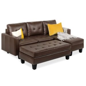 Leather Chaise Sofa Set with Ottoman 1.jpg