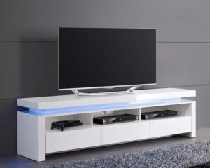 Modern TV Stand with LED Lighting