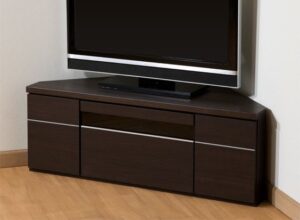Space-Saving Corner TV Stand
