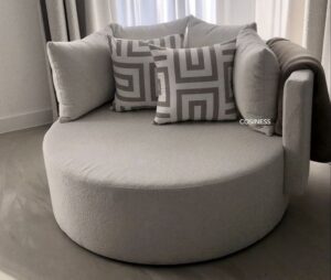 Swivel Chair Conversation Sofaset