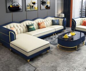 3 Vintage Corner Sofa Set