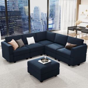 4 Seater Scandinavian Corner Sofa Set