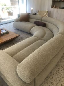 5 Seater Curved Corner Sofaset