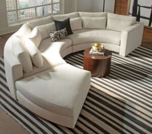 5 Seater Curved Corner Sofaset