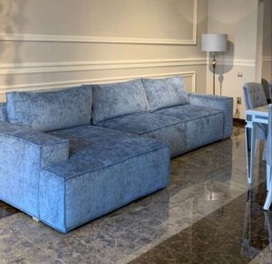 5 Seater High-Back Corner Sofa Set