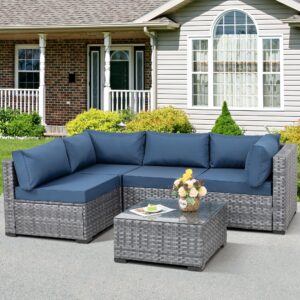 5 Seater Outdoor Corner Sofa