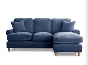 Chaise Lounge English Roll Arm Sofaset