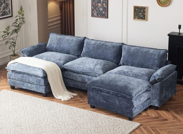 English Roll Arm Sofaset with Storage