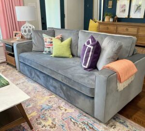 English Roll Arm Sofaset with Storage