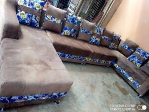 7 Seater L-Shaped Sectional Sofa