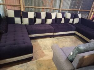 7 Seater L-Shaped Sectional Sofa