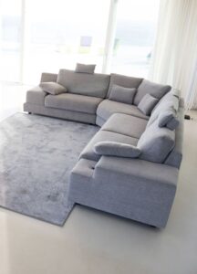Industrial Style Corner Sofa