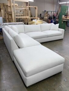 Industrial Style Corner Sofa