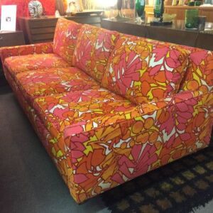 3 Seater Floral English Roll Arm Sofaset