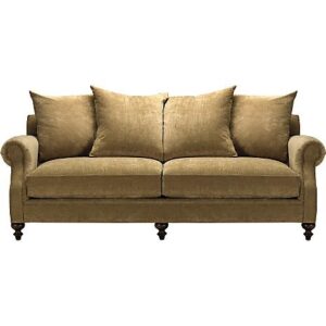 Modern English Roll Arm Sofaset in Bold Colors