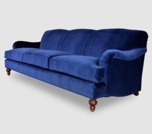 Modern English Roll Arm Sofaset in Bold Colors
