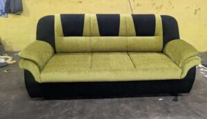 Two-Tone English Roll Arm Sofaset