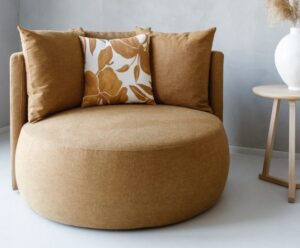 Swivel Chair Conversation Sofaset