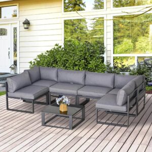 5 Seater Outdoor Corner Sofa