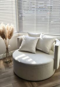 Swivel Chair Conversation Sofaset