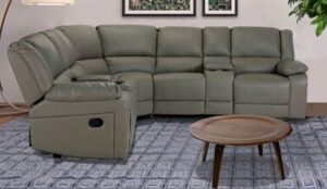Reclining L-Shaped Sectional with Console