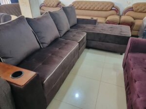 Classic Home L-Shaped 5-Seater sectional Sofa